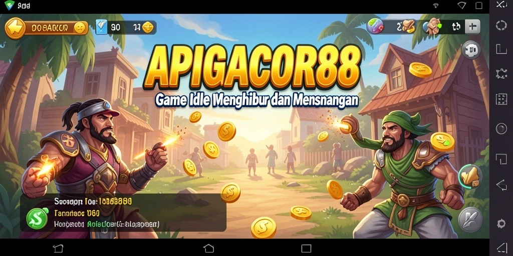 Screenshot gameplay APIGACOR88 yang menampilkan aktivitas Idle yang menarik.