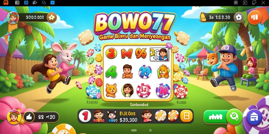 Tampilan menarik dari gameplay BOWO77 dalam bermain Bingo.