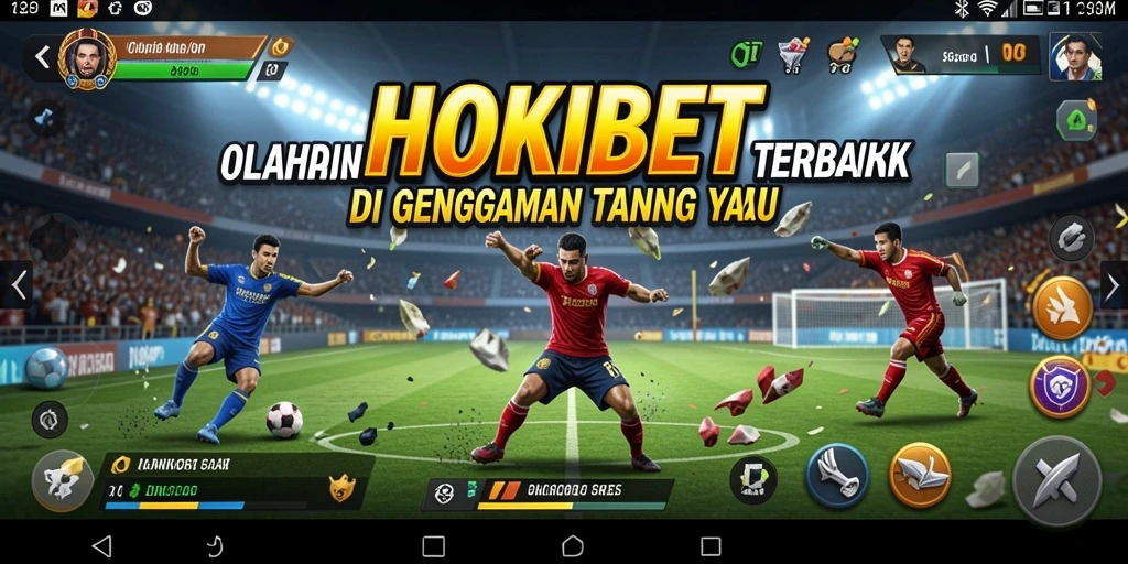 Tangkapan layar utama HOKIBET menampilkan pengalaman bermain olahraga yang mengasyikkan.