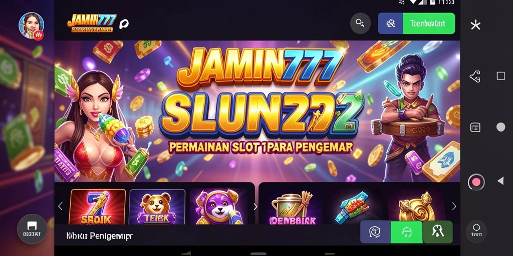 Tangkapan layar menunjukkan keseruan gameplay Slot di JAMIN777.