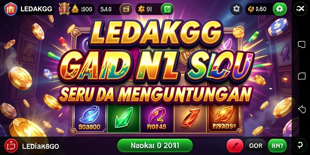 Tampilan gameplay Slot LEDAKGG yang lengkap dan menarik.