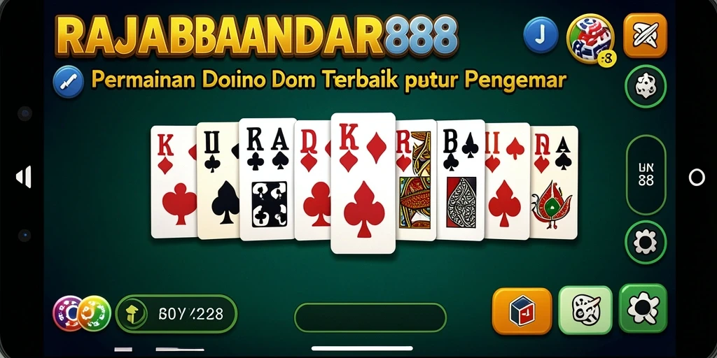 Tampilan gameplay seru di RAJABANDAR88 yang memikat para اللاعب.