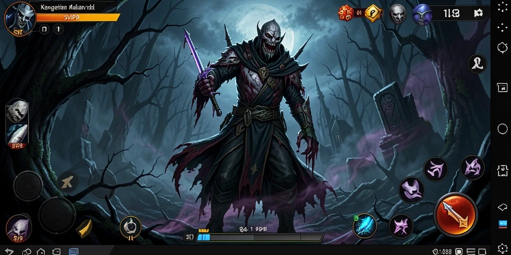 Gameplay SVIP8 yang penuh kengerian dan kejutan.